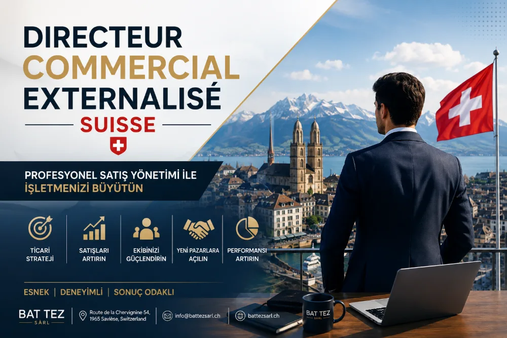 Directeur Commercial Externalisé Suisse Nedir? İsviçre'de Dış Kaynak Satış Direktörü Hizmeti
